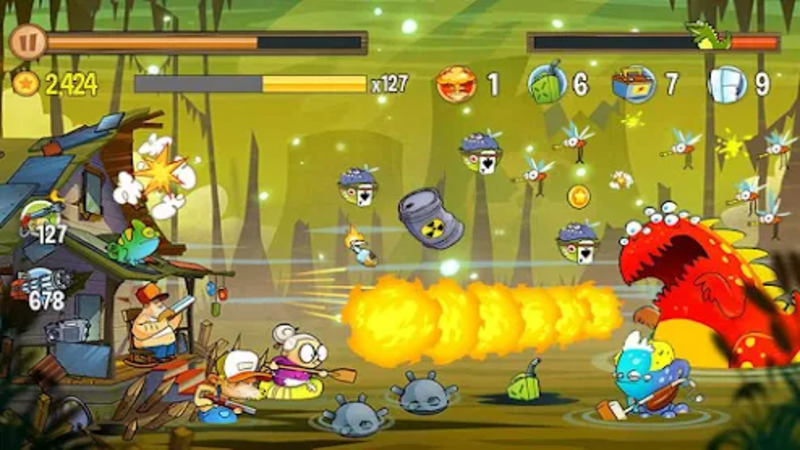Swamp Attack 4