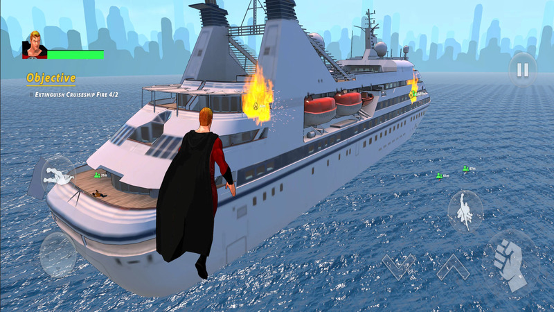 Flying Fuser Rope Fighter Hero 3