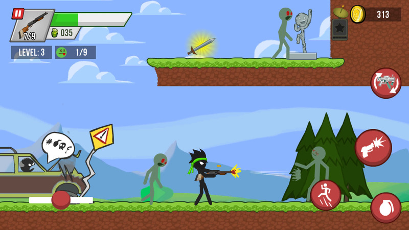 Stick vs Zombies 1